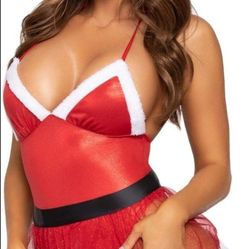 SEXY SANTA LINGERIE CHRISTMAS SET (LG)