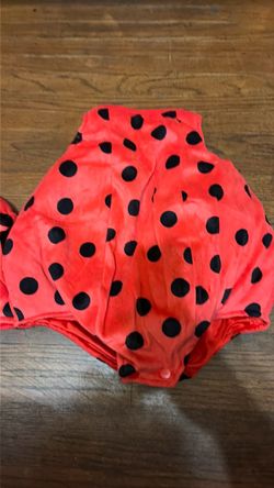 Baby girl size 6/12 mos Ladybug Halloween costume