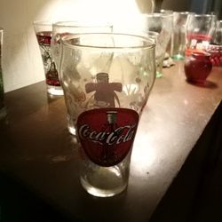 Vintage Coca Cola Glass 