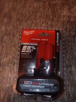 Milwaukee M12 battery