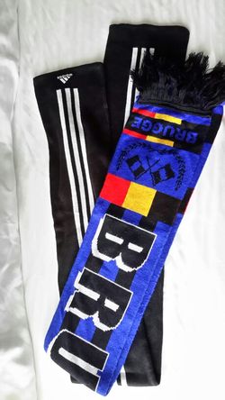 Adidas & BRUGGE club football scarf