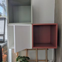 3 Ikea Eket Shelves 