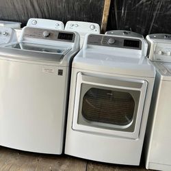 LG High Efficiency Washer & Dryer Set 