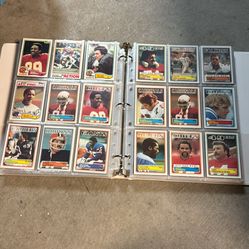 Hockey and football sports cards from the 80s until mid 2000s