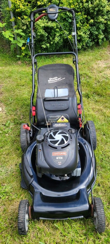 Craftsman Self Propelled Lawn Mower Key Start!