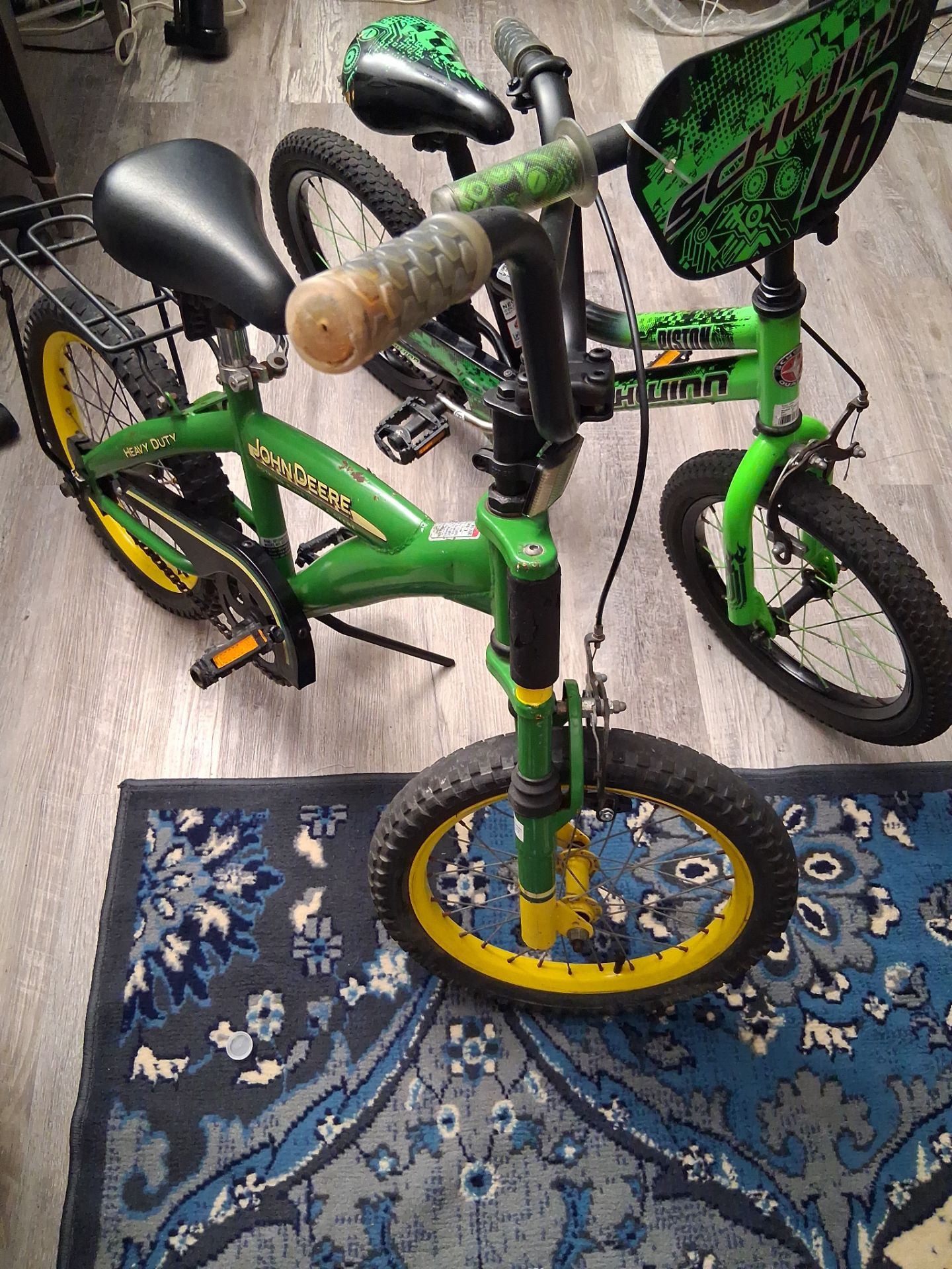 Two baby boy bikes for 75$