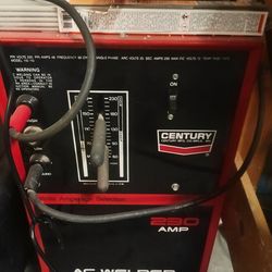 Century 230 AMP AC welder (stick)