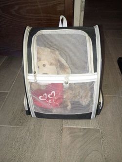 Dog backpack small breed