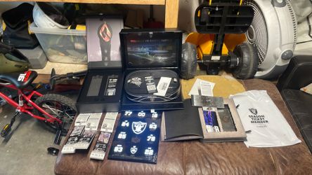 2020 collectors dream full package Raiders with all the tickets the tablet it’s a collectors item