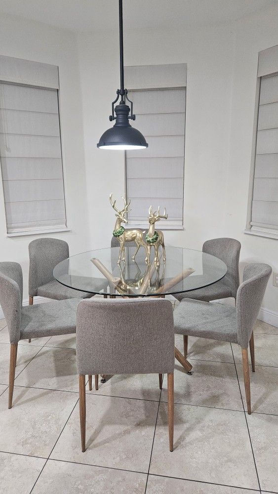 Kitchen Table With 6 Chairs