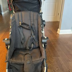 Baby Jogger City Select Double Stroller | Baby Stroller with 16 Ways to Ride, Included Second Seat | Quick Fold Stroller