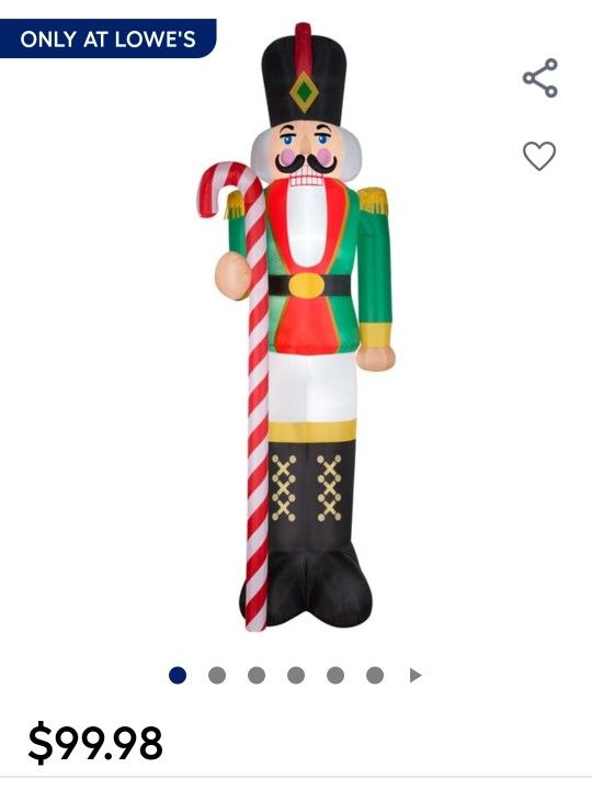 Nutcracker Christmas Inflatable