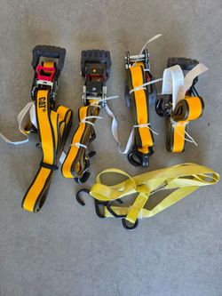 CAT Ratchet Tie Down and Cam Buckle Set of 4