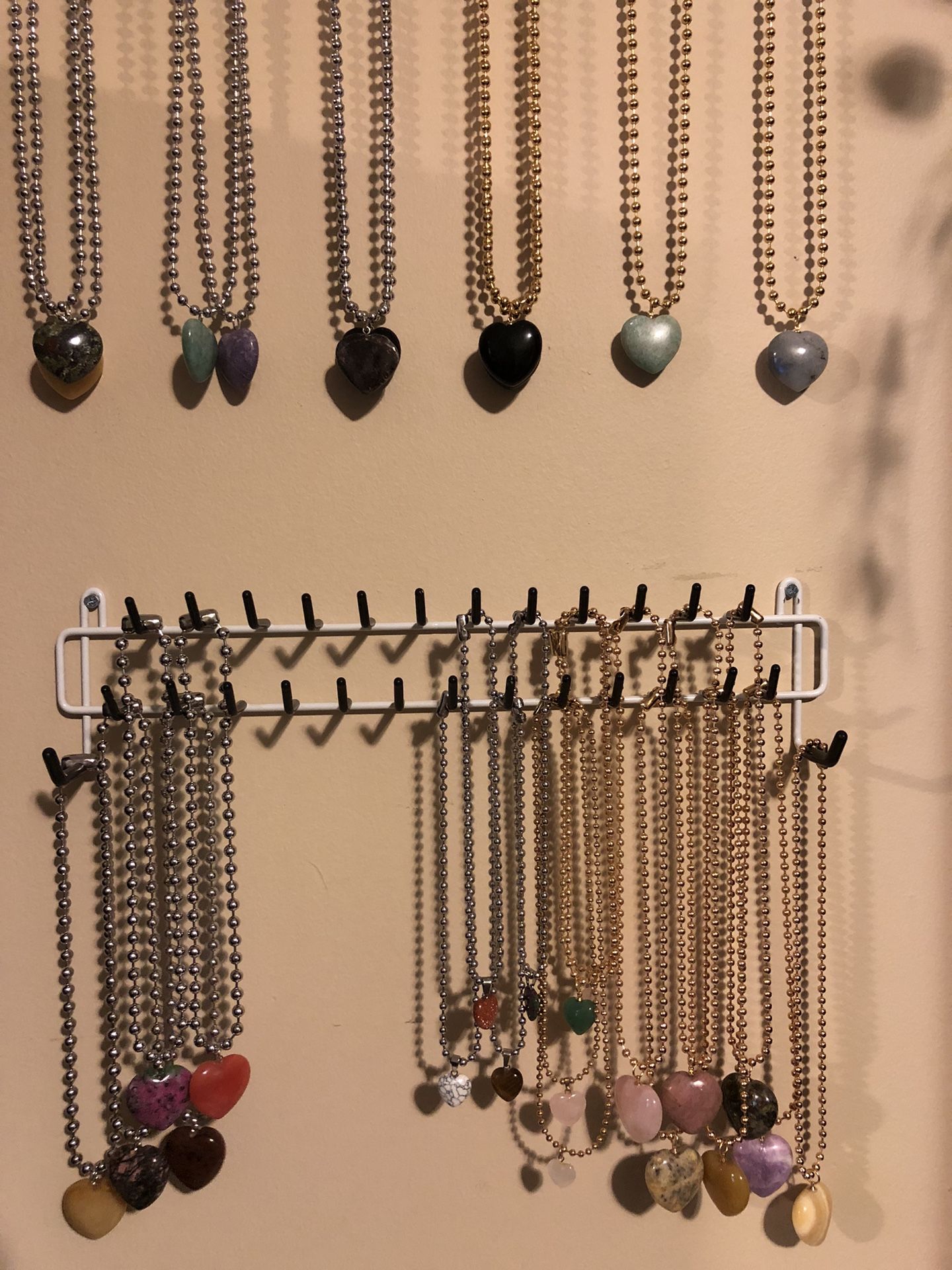 Crystal Heart Pendant Necklace