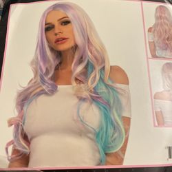 Rainbow Wig