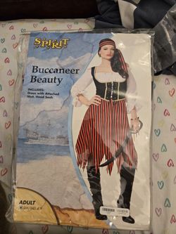 Buccaneer Beauty Halloween Costume Sm/Md 4-8