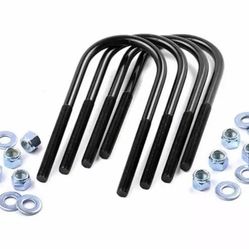 Rough Country Leaf Spring U Bolts Ford Superduty New
