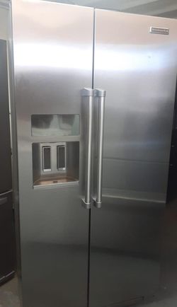 KitchenAid Side-by-Side Stainless Steel Refrigerator
