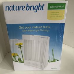 Nature Bright SunTouch Plus Light and Ion Therapy NEW