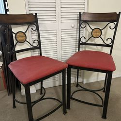 Metal 24 Inches Stools