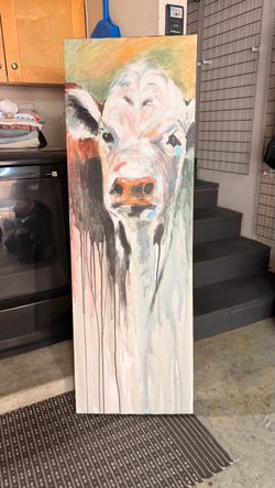 Oil on canvas 21”x 60” painting