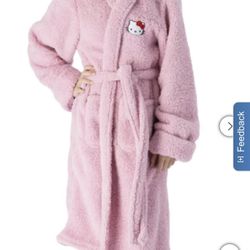 Hello Kitty Sherpa Fleece Robe
