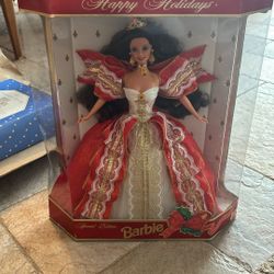 10th Anniversary Happy Holidays Barbie - 1997