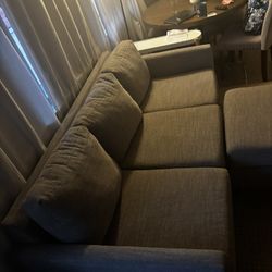 Couch With Ottoman