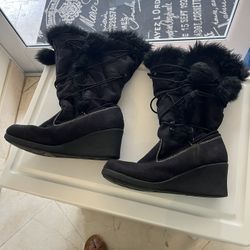 Groove black autumn boots