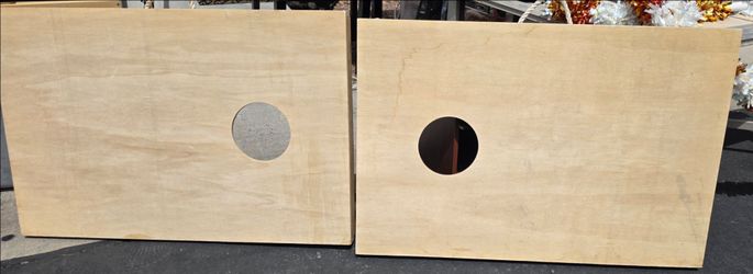 corn hole wood game