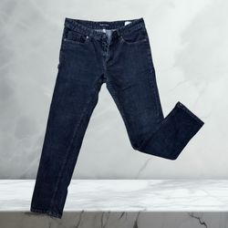 Emporio Armani Black Slim Denim Jeans – Italian Minimalist Classic 🖤