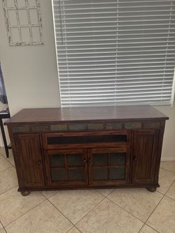 Sunny Designs Sedona Counter Height Tv Console