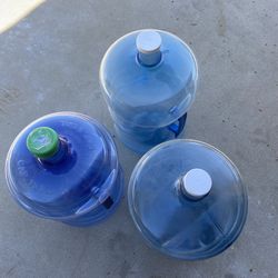GALLONS / WATER GALLONS / 5 GALLONS / PLASTIC