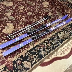 Rossignol Snow Skis, Poles & Bindings-Complete Set