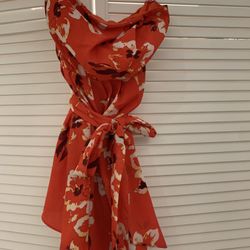 Floral Tube Top Dress