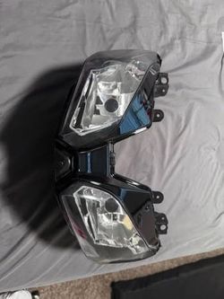 Brand new Kawasaki headlights