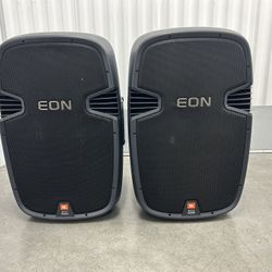 Speaker JBL EON515  15"  Powered Two Way Professional Audio Speaker Pair 