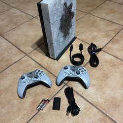 Xbox One X Gears of War Edition – Complete Setup (Used, Works Great!)
