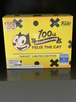 Funko Pop Felix The Cat Set With Shirt New