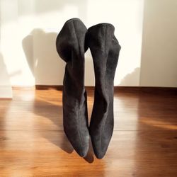 Nine West Brown Suede Boots EUC