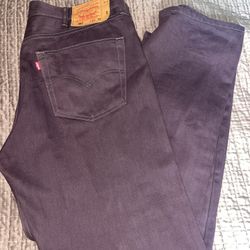 Men’s Levi’s 501 40 x 32 Purple 