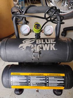2 Gallon blue hawk air compressor