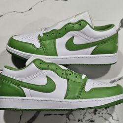 Nike Air Jordan 1 Low SE Chlorophyll Size 12 US Men's Brand New