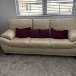 Leather Couch / Message Chair 