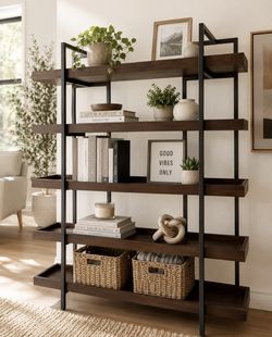 5-Shelf Bookcase / Display Shelf - Ashley Furniture Starmore 76" Bookcase