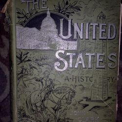 Rare 1800s History Book 