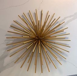 Gold Metal Sunburst - 21 inches