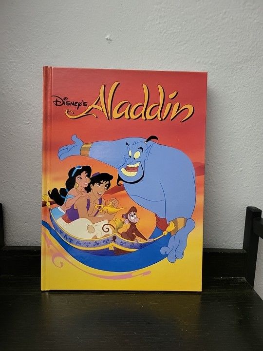 Disney Classic Series Aladdin Hardcover Book Storybook Vintage 1992 Pre Owned