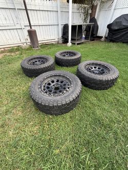 Set of 4 Off-Road Wheels and Tires