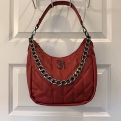 Red Steve Madden Purse (New, Never Used)